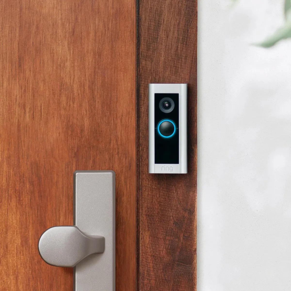 Ring Video Doorbell Pro 2 - Bedraad - 1536p HD+ - Nikkel-Satijn