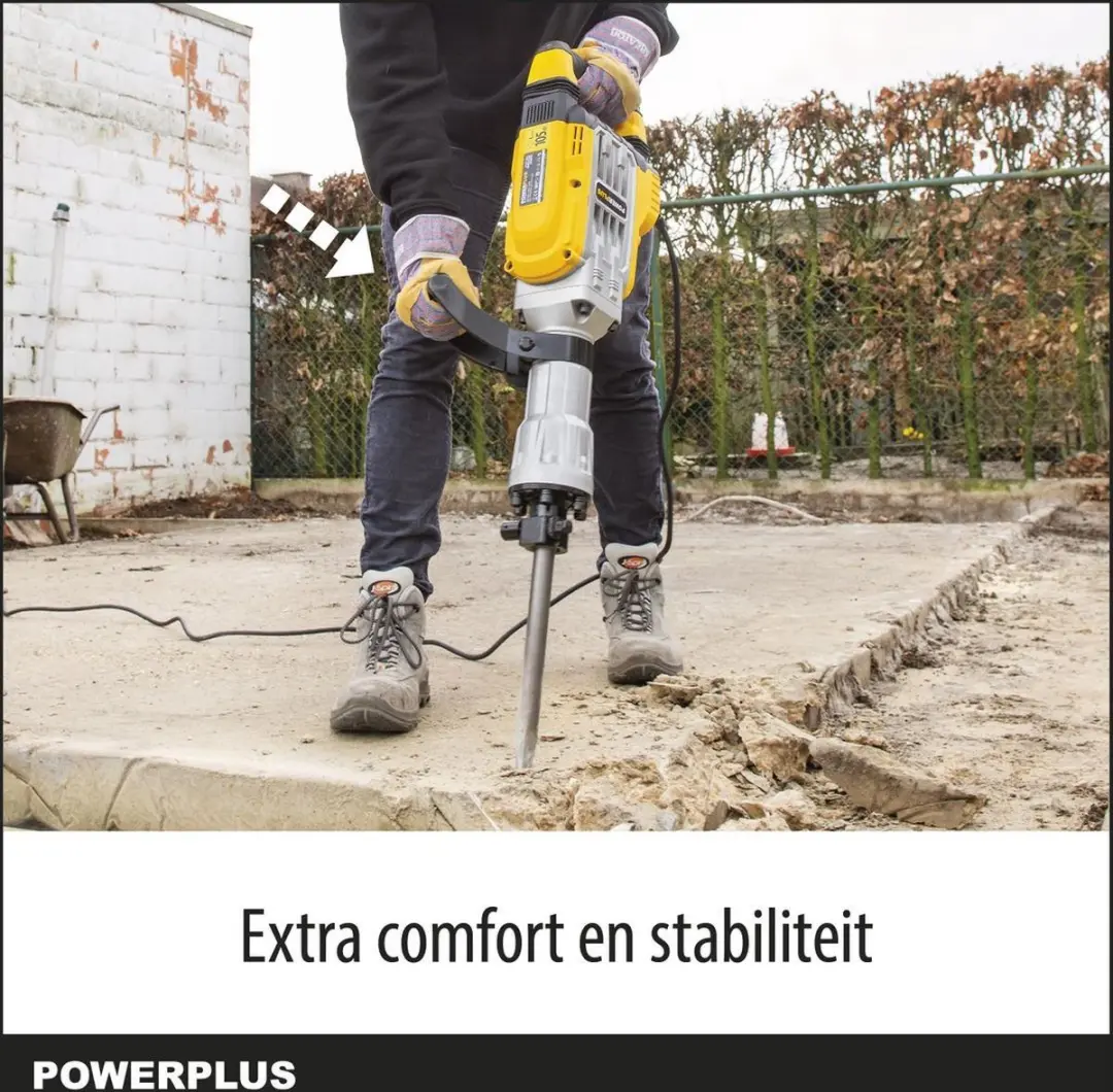 Powerplus POWX11861 Breekhamer 1700W - 60 Joule SDS Hex