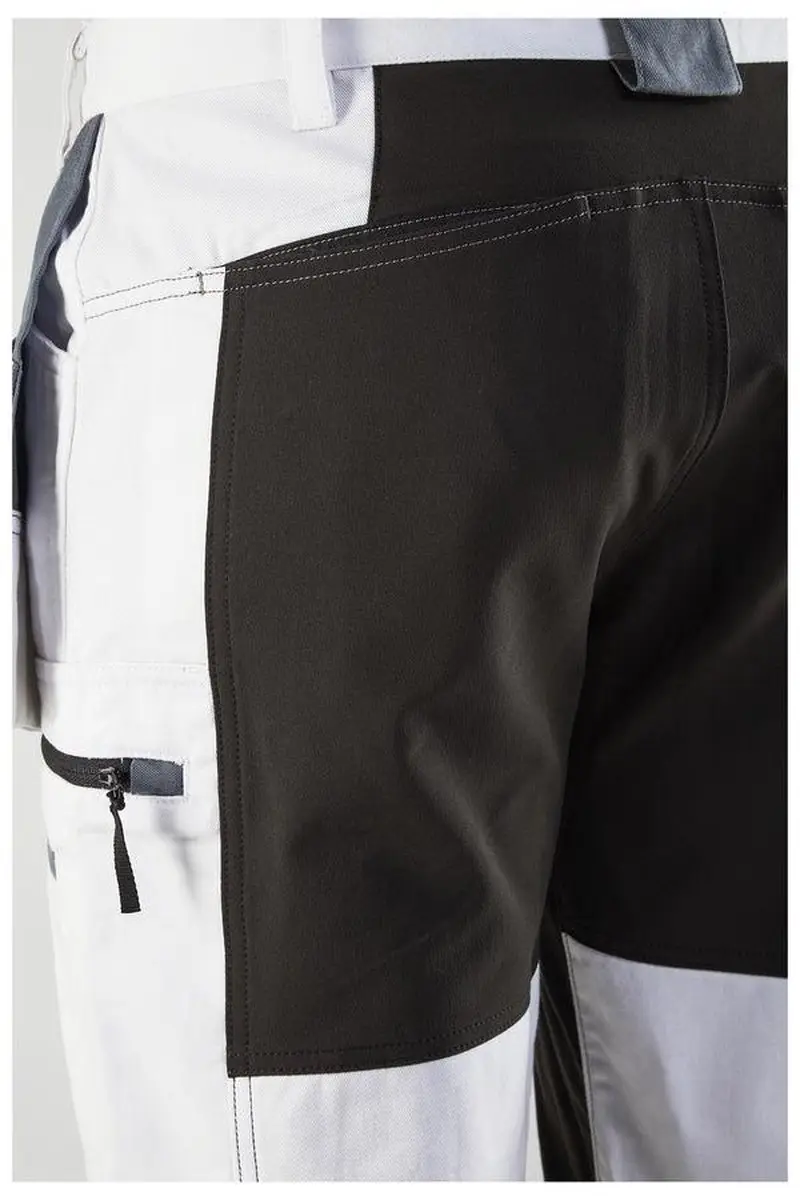 Blåkläder Schilders Werkbroek 1910-1000 - Wit/Zwart - C48