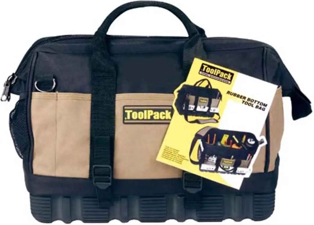 Toolpack Constructor Gereedschapstas 360.032 - Zwart/Kaki