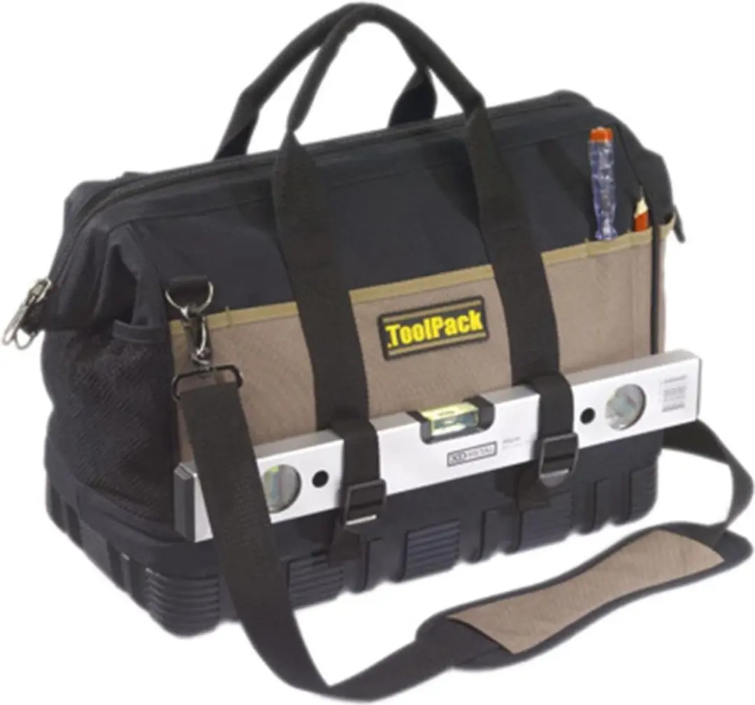Toolpack Constructor Gereedschapstas 360.032 - Zwart/Kaki