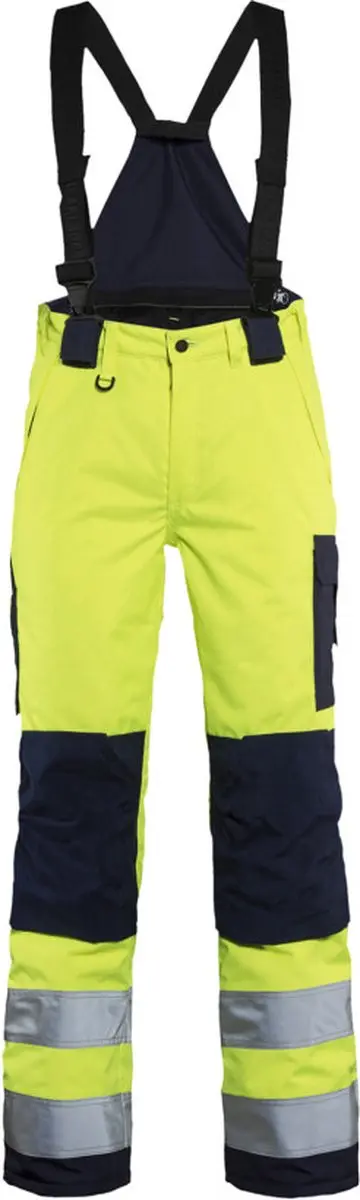 Blåkläder Dames Winterwerkbroek 7885-1977 High Vis Geel/Marineblauw - D21