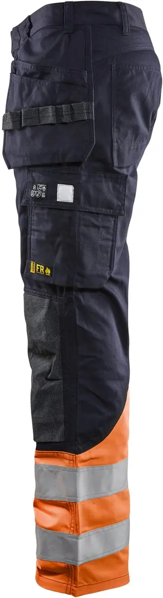 Blåkläder Multinorm Werkbroek 1489-1513 - C56 - Marineblauw/Oranje