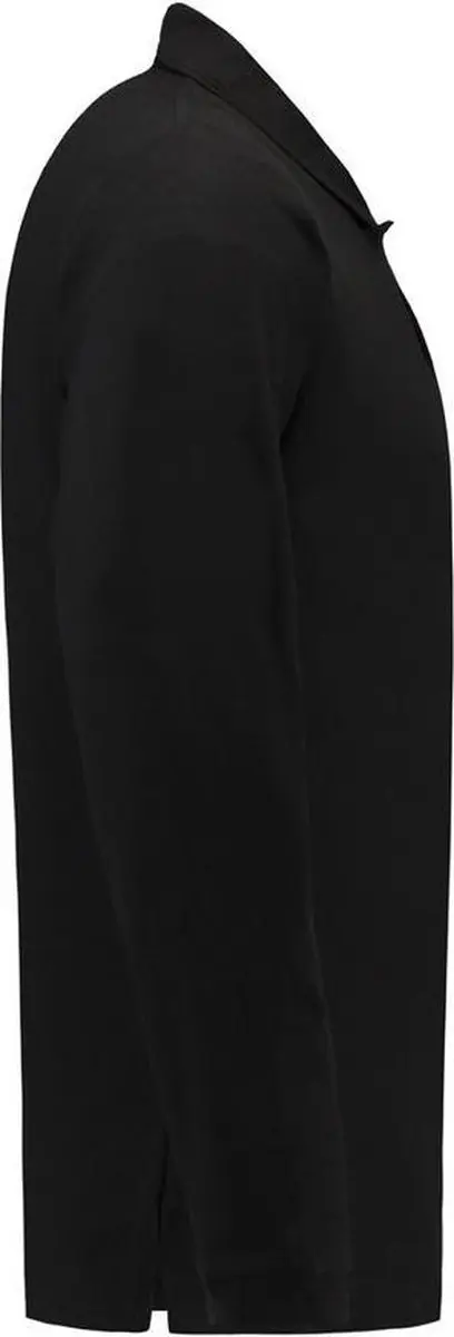 Tricorp Poloshirt Lange Mouw - Zwart - Maat S
