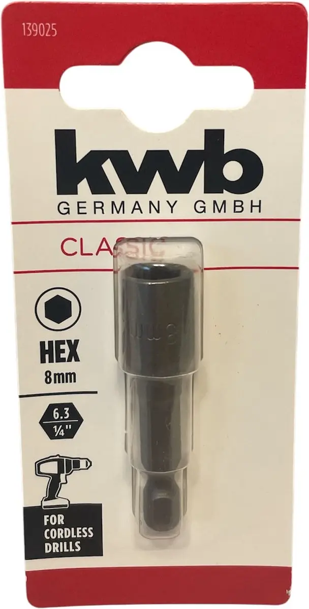 KWB Bitdop 8mm 139025