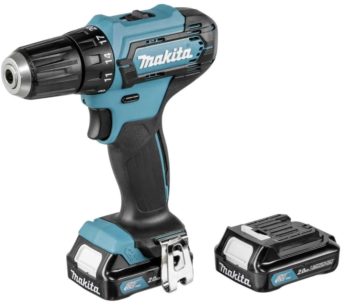 Makita DF333DSAE Accuboor-/schroefmachine 10,8V - 2x 2,0Ah - 20 standen
