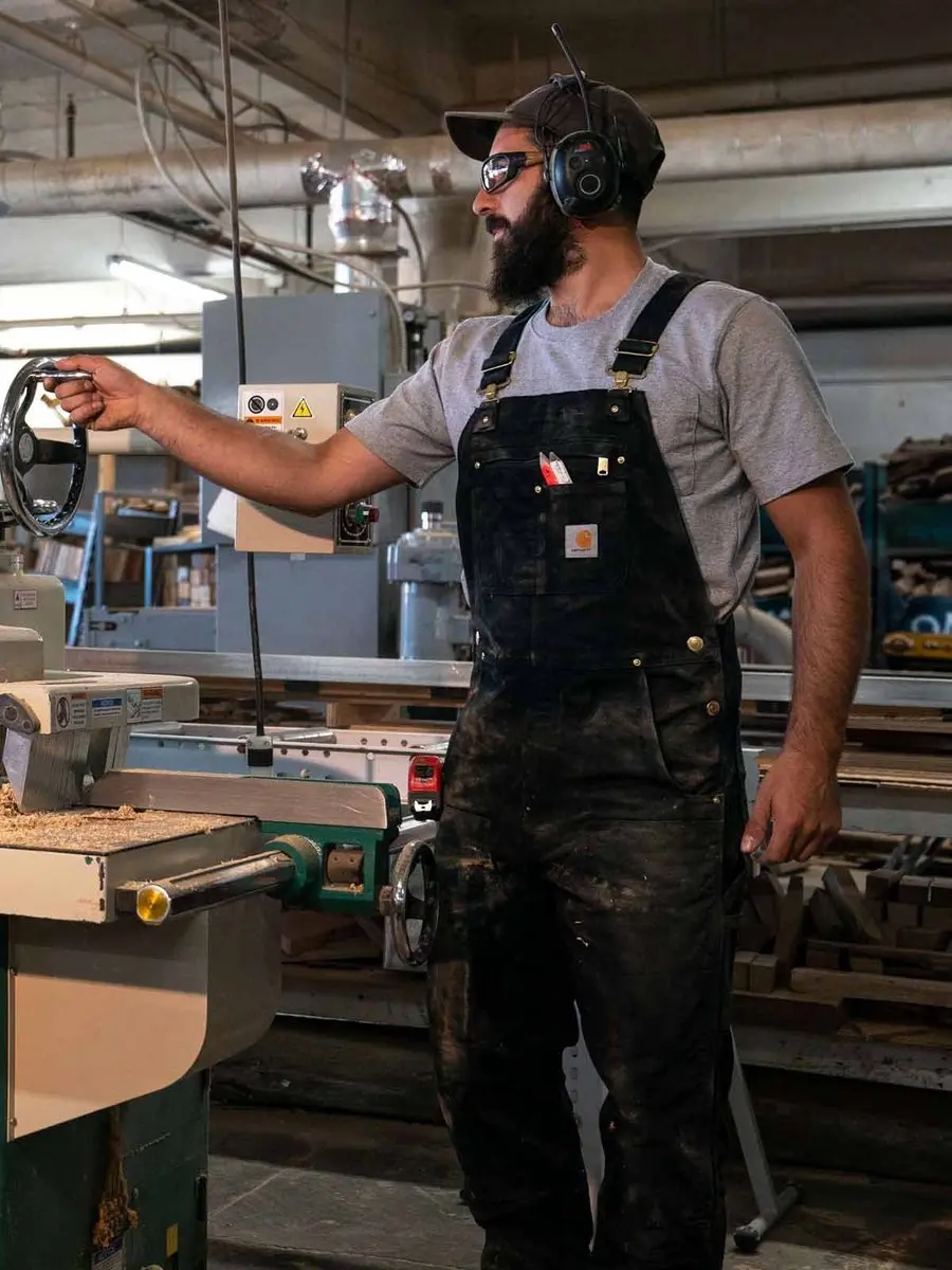 Carhartt Relaxed Fit Duck Bib Overall - W32/L34 Zwart