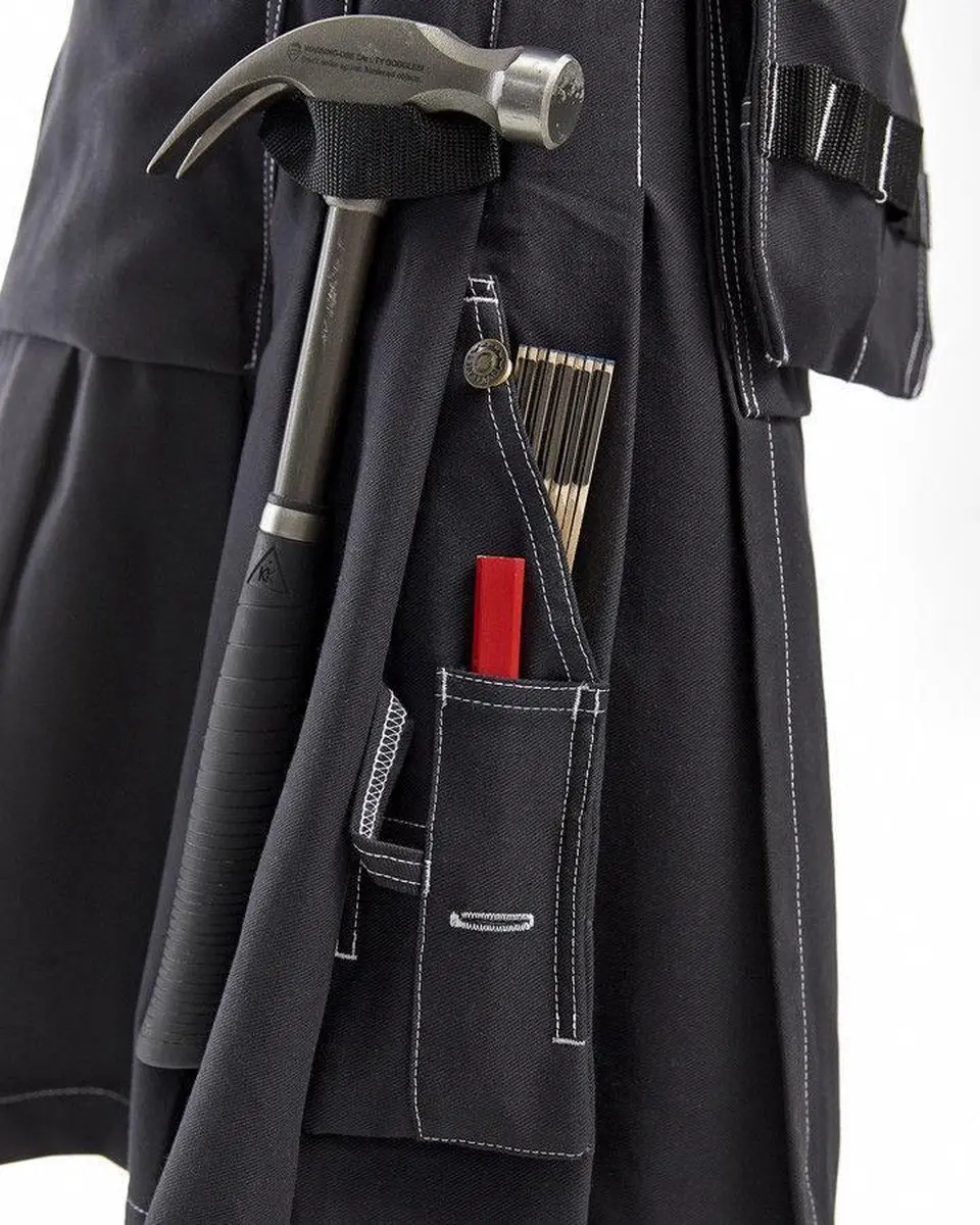 Blåkläder Kilt 8566-1370 - Zwart - Maat 52