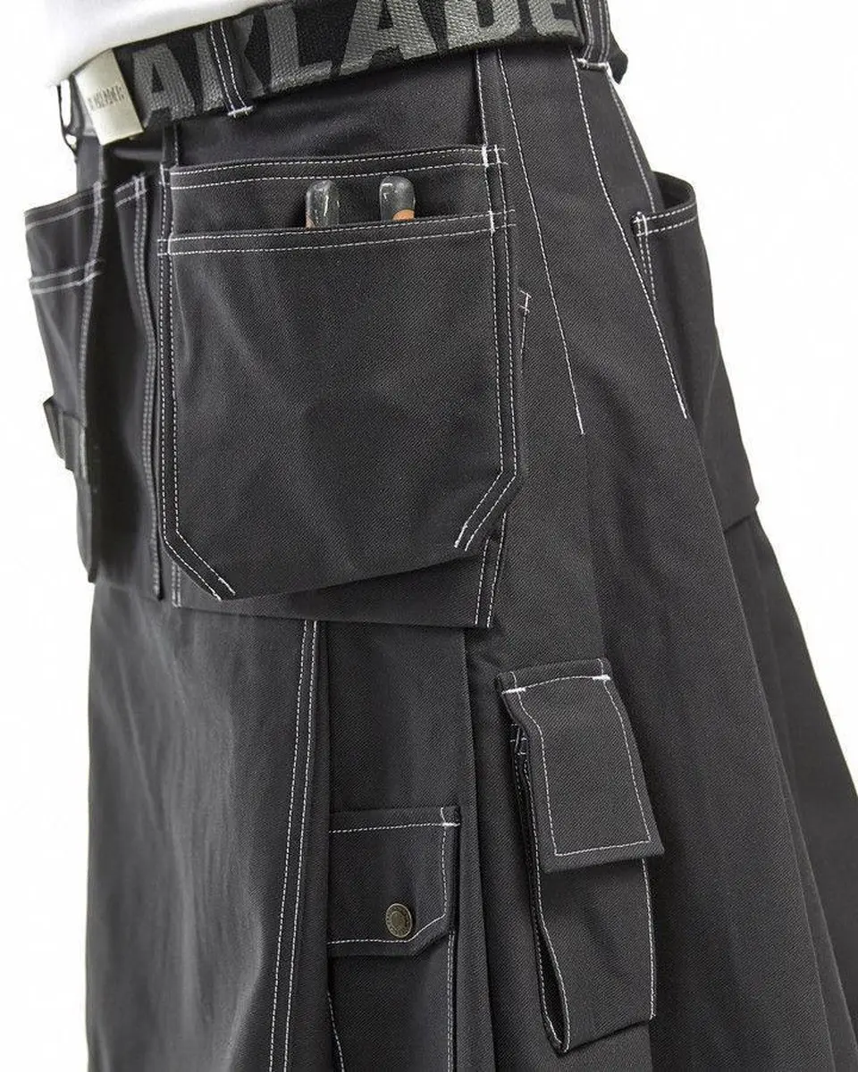 Blåkläder Kilt 8566-1370 - Zwart - Maat 52