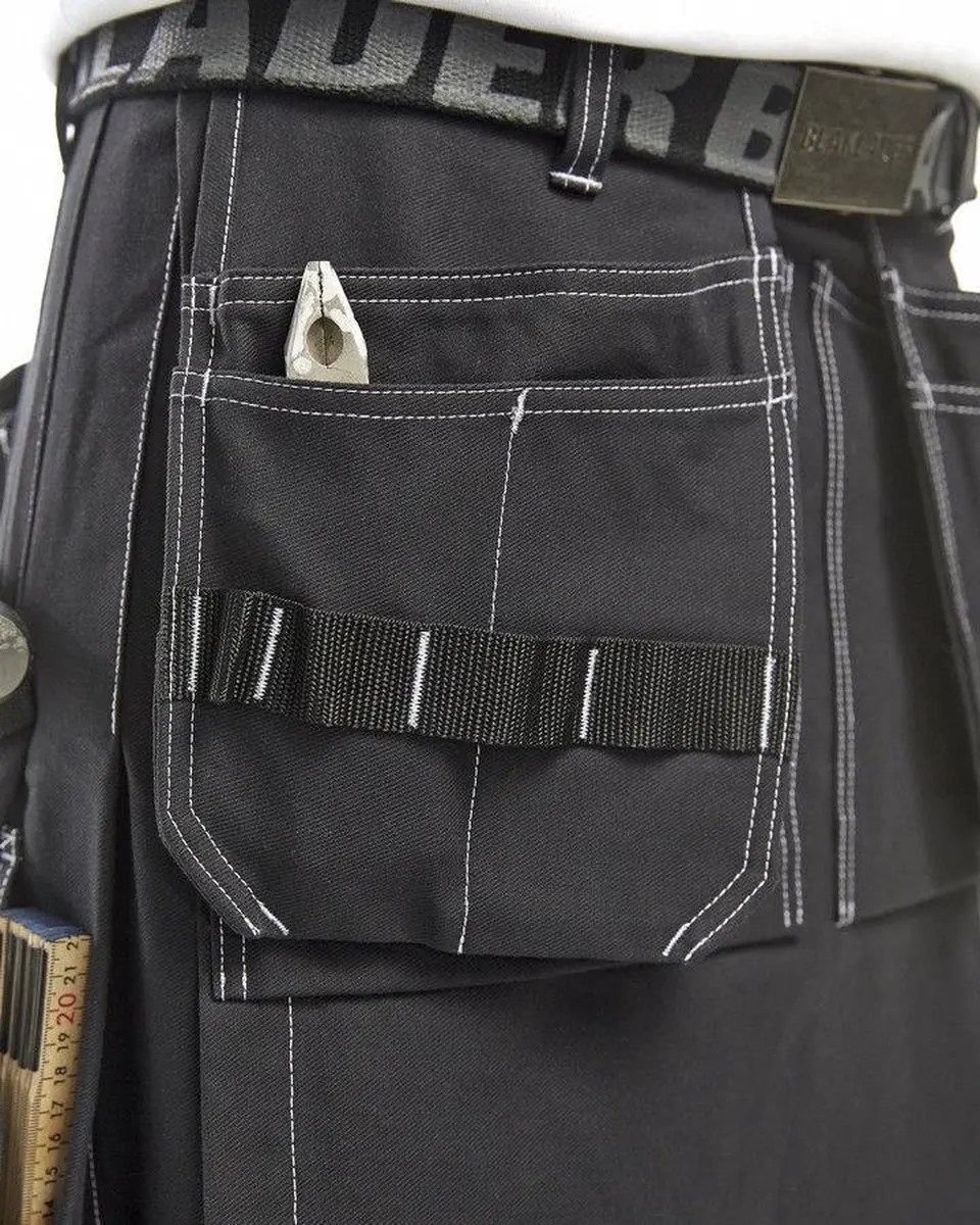 Blåkläder Kilt 8566-1370 - Zwart - Maat 52