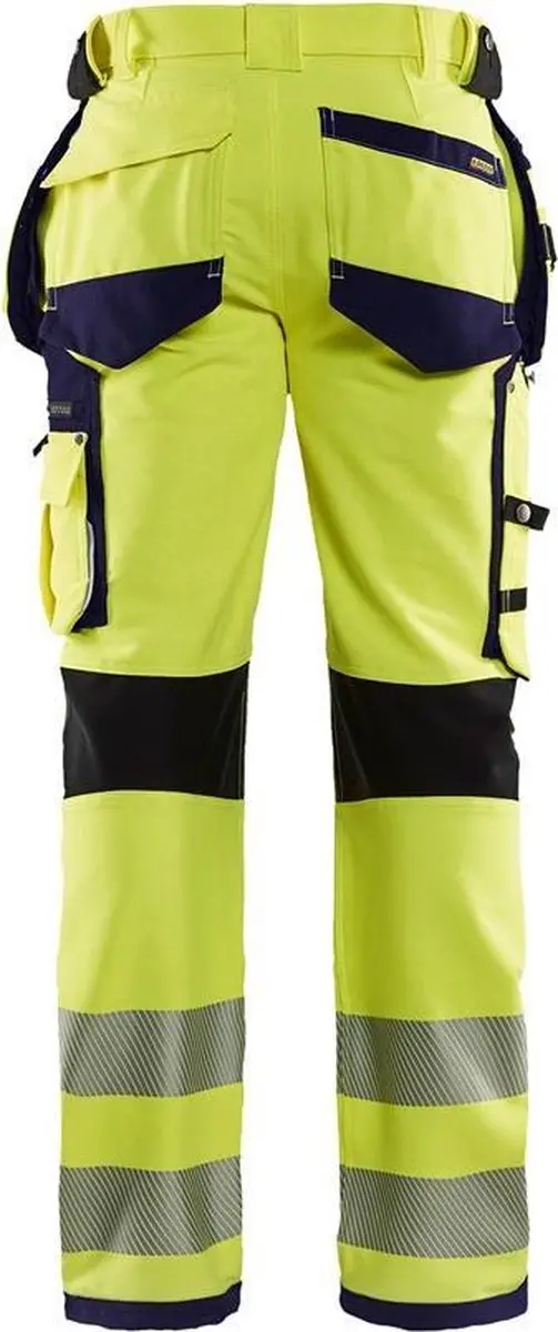 Blåkläder 1997 High Visibility Werkbroek - Maat 100 - Geel/Blauw