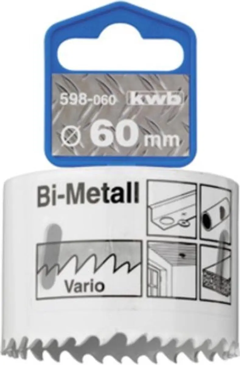 KWB Gatenzaag HSS Bi-metaal 598-048