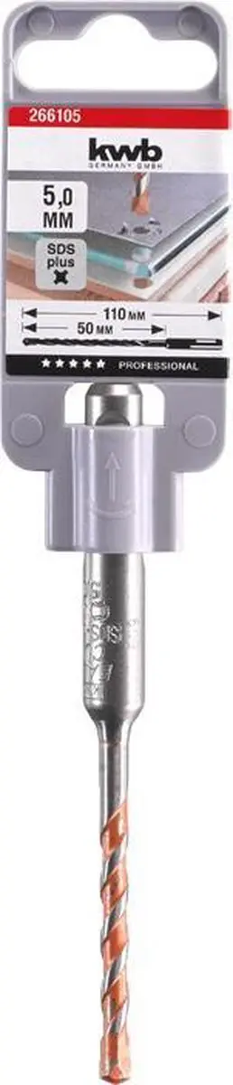 KWB Hamerboor Easy Cut Univ 8x160mm - 266608