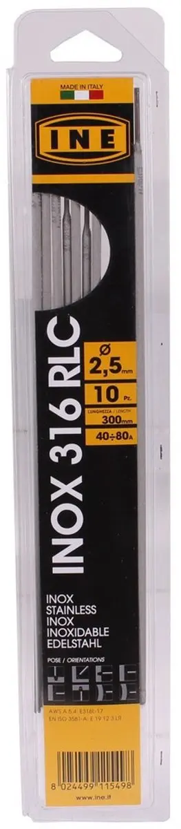 Contimac Laselektroden 316 2.5mm - 10 Stuks