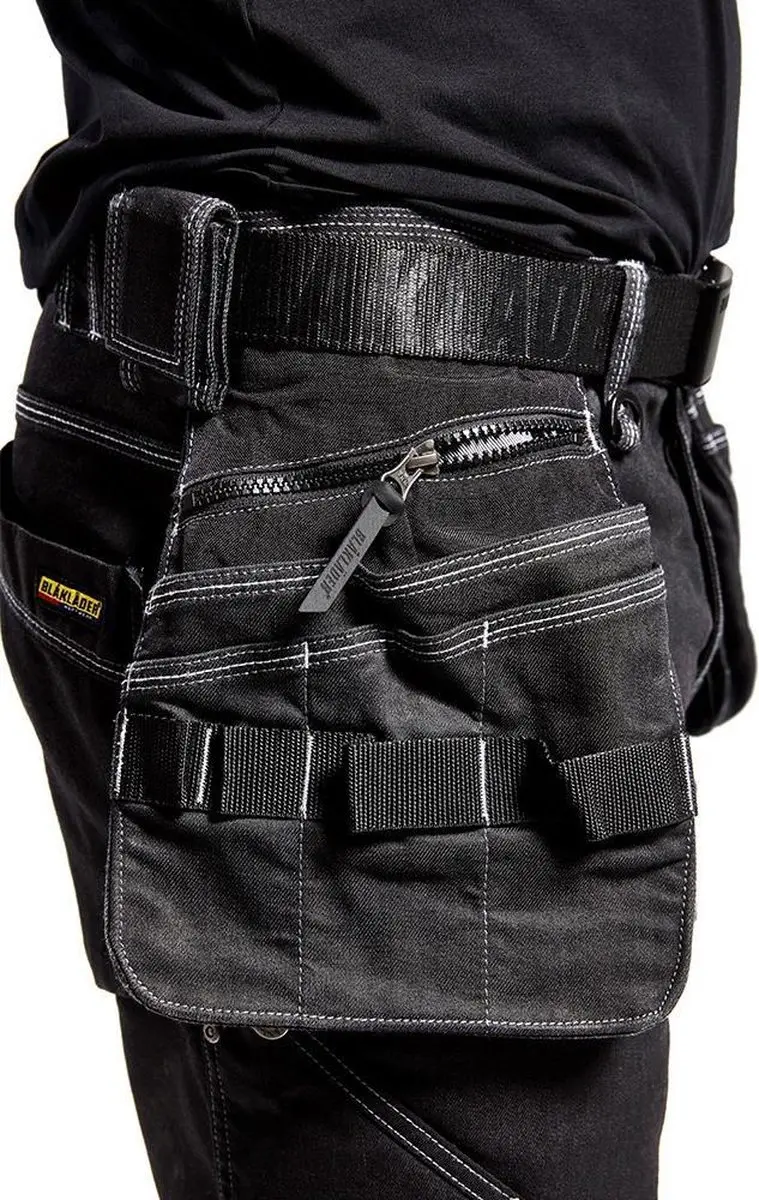 Blåkläder X1900 Korte Werkbroek - Zwart - Maat 58