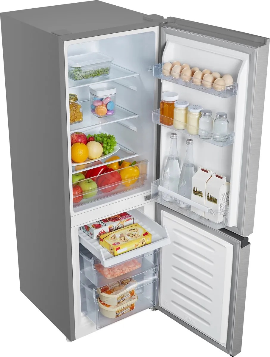 Etna KCV343RVS Koel/vriescombinatie 175L - RVS - 39 dB