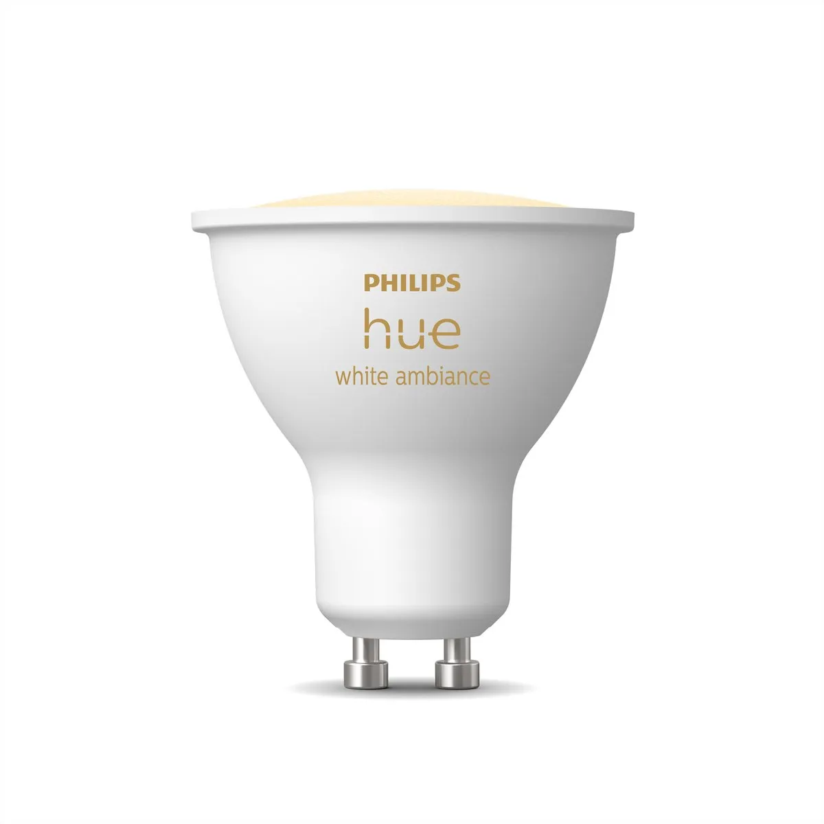Philips Hue Spot GU10 Mat - 4,2W Warm Wit