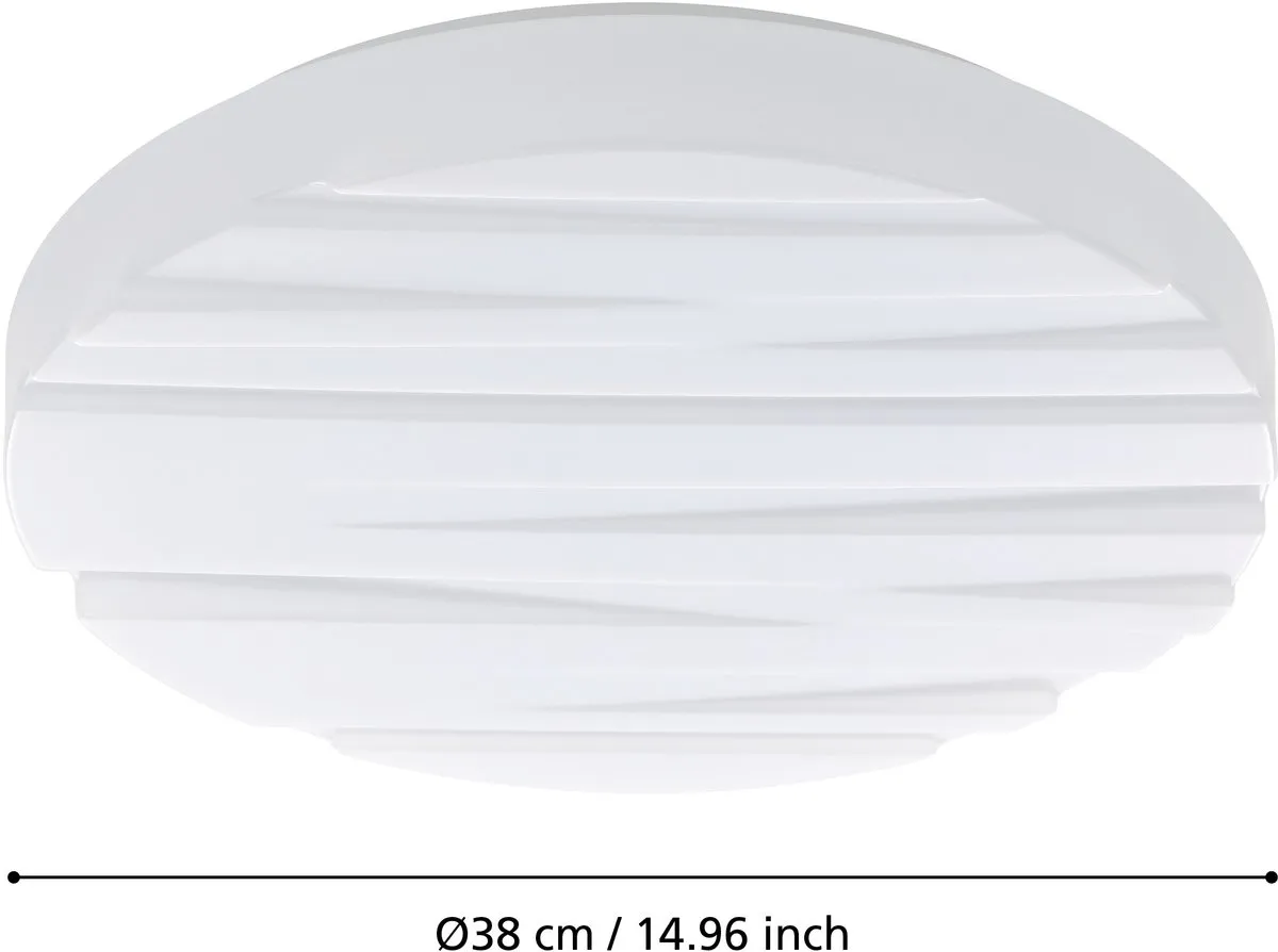Eglo Ferentino Plafondlamp LED 38cm - Wit