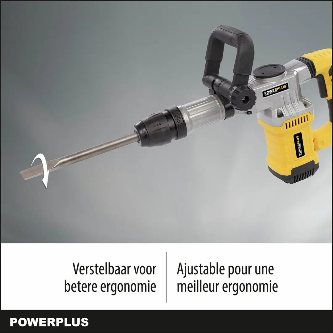 Powerplus POWX11832 Elektrische Breekhamer 1300W - 25 Joule - SDS Max