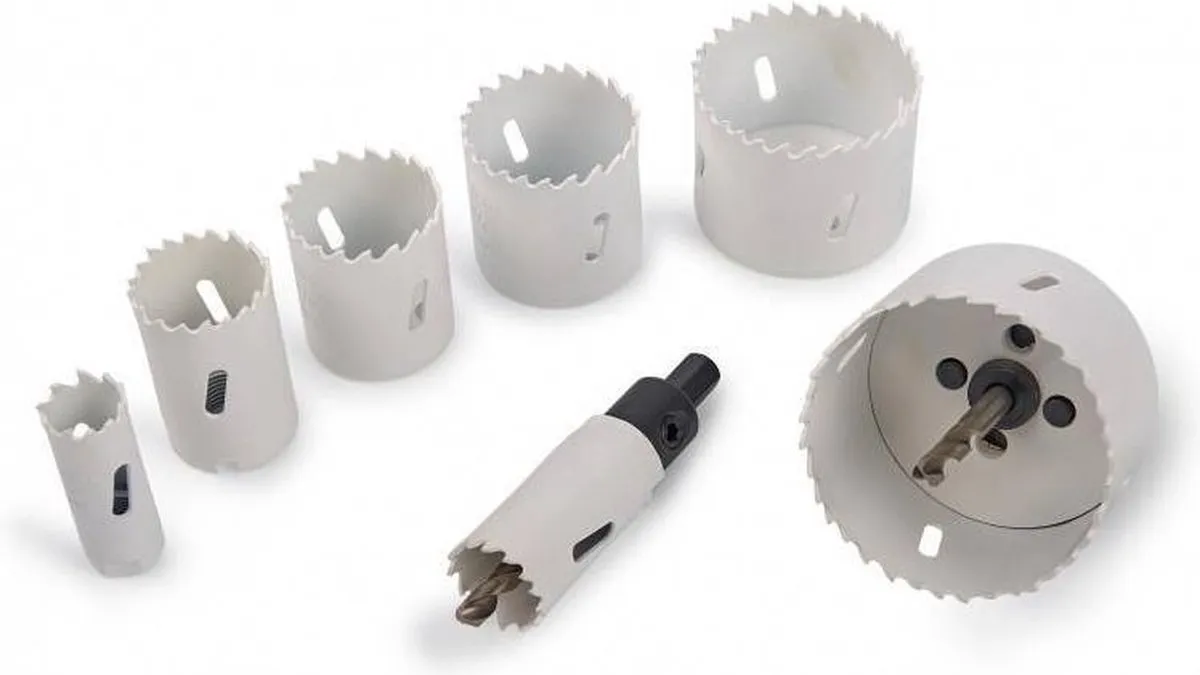Hikoki Gatzagenset 11-delig - Hout/Metalen gaten