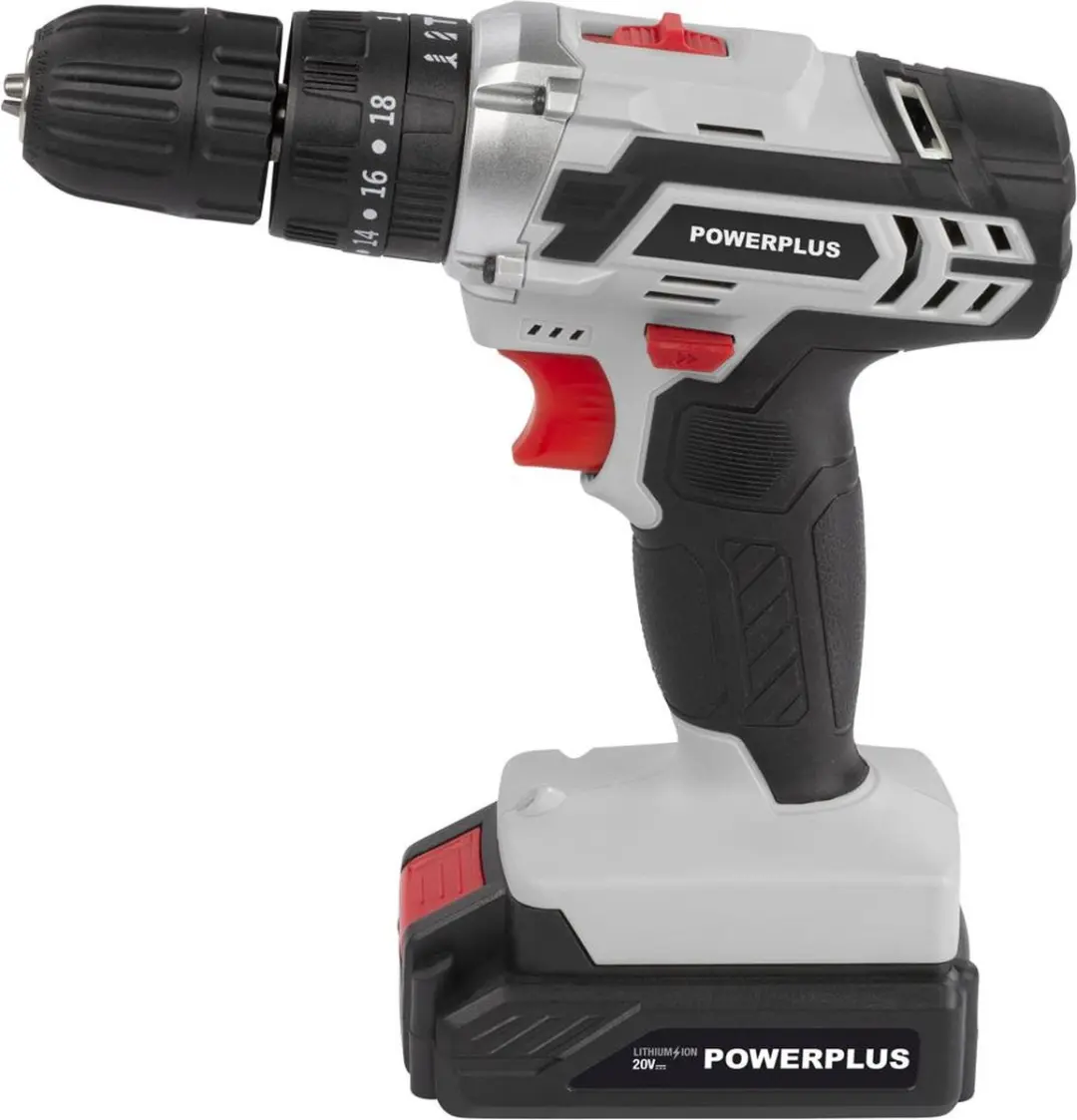 Powerplus POWC1080 Accu Klopboormachine 20V - 2.0Ah