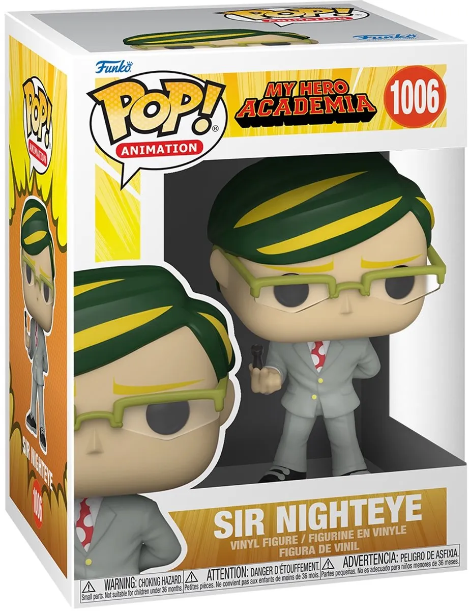 Funko My Hero Academia POP! Sir Nighteye F51931 - Verzamelfiguur 9cm