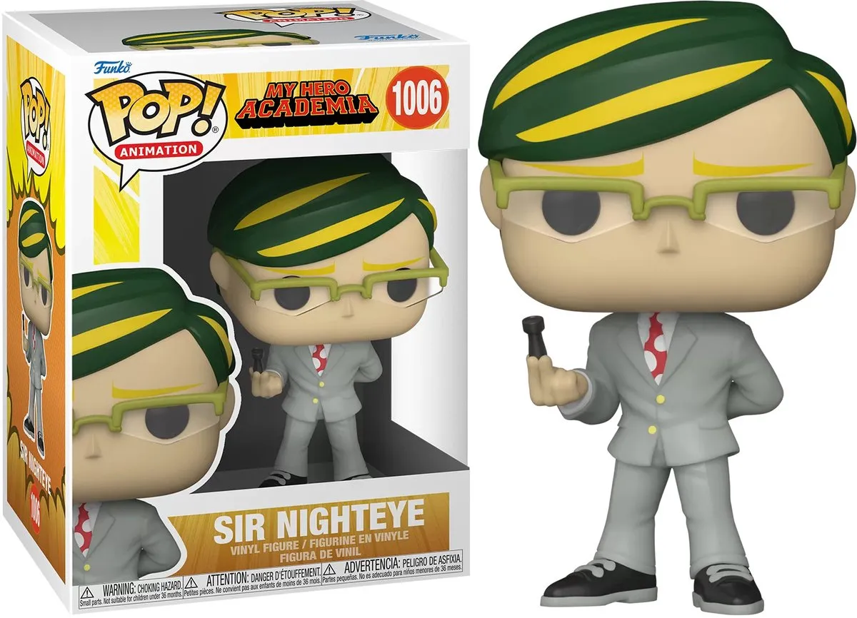 Funko My Hero Academia POP! Sir Nighteye F51931 - Verzamelfiguur 9cm