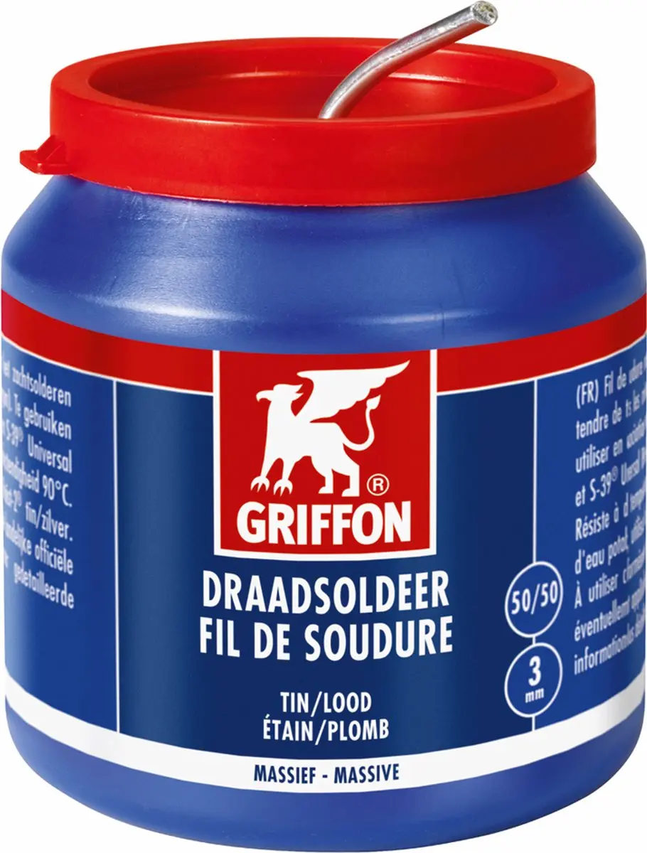 Griffon Draadsoldeer 50/50 3mm - 500g