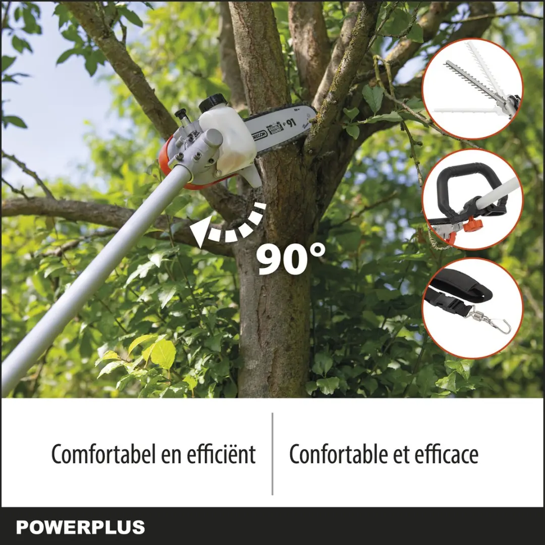 Powerplus 4-in-1 Tuin Multitool POWDPG7553 - 32cm