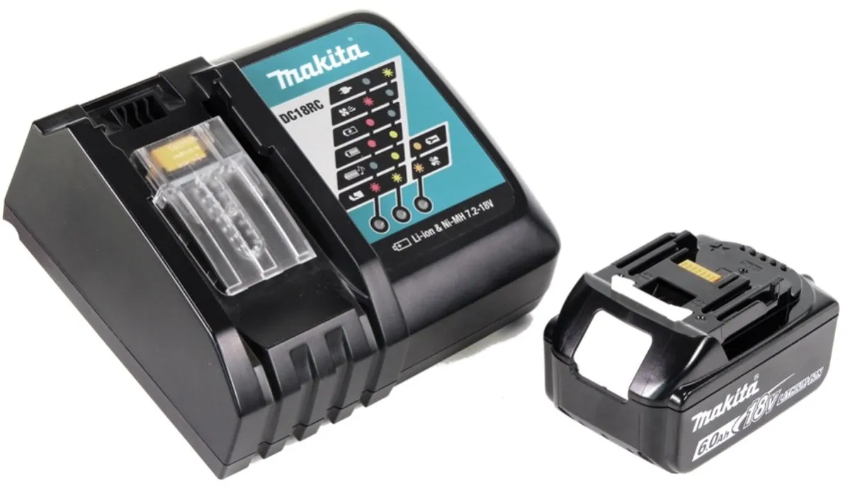 Makita DFS250RG1J Droge montagebouwschroevendraaier 18V - 6.0Ah - met accu & lader