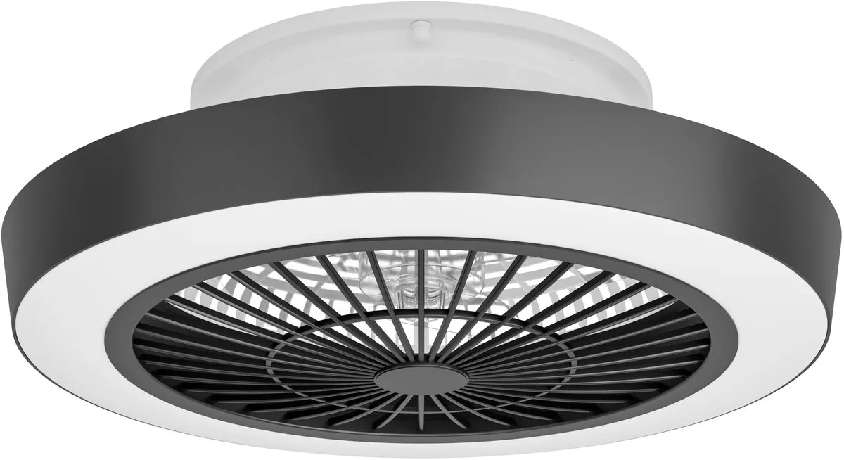 Eglo Sazan Plafondlamp met Ventilator 54,8cm