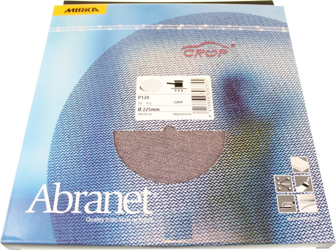 Mirka Abranet ECO Schuurschijven 225mm P120 - 10 Stuks