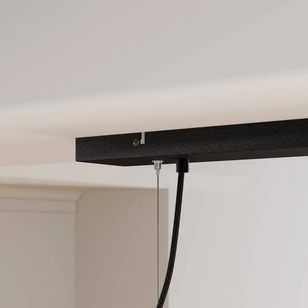 Lucande Hanglamp 5-Lichts Beton/Hout/Metalen - Grijs Licht Eiken