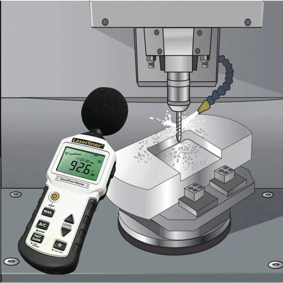 Laserliner SoundTest-Master Decibelmeter 30-130dB