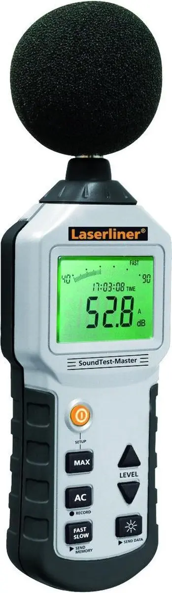 Laserliner SoundTest-Master Decibelmeter 30-130dB