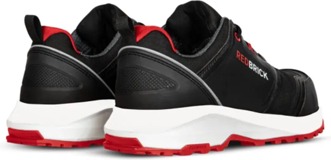 Redbrick Pulse Laag S3 ESD 32320 - Veiligheidsschoen 44 - Zwart/Rood