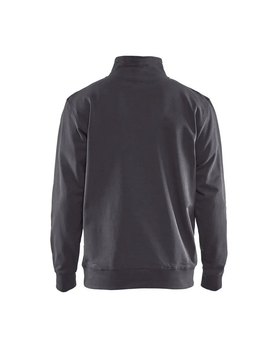 Blåkläder 3353 Sweater Bi-Colour Medium Grijs/Zwart - XS