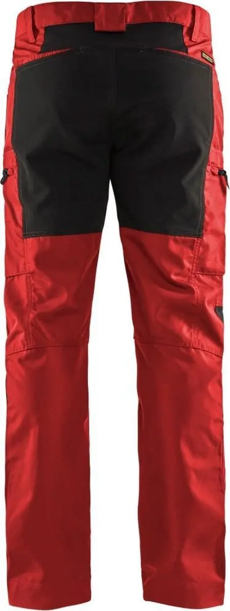 Blåkläder Service Werkbroek D112 - Rood/Zwart - afbeelding 6 van 6