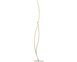 Eglo Grisolia Vloerlamp 129cm - Bruin/Wit