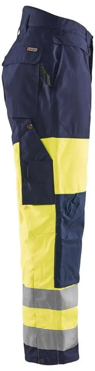 Blåkläder Winterbroek High Vis 1883-1997 C56 - Geel/Marineblauw - afbeelding 6 van 6