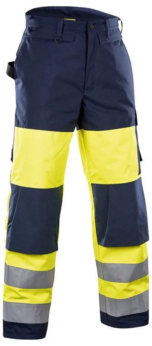 Blåkläder Winterbroek High Vis 1883-1997 C56 - Geel/Marineblauw