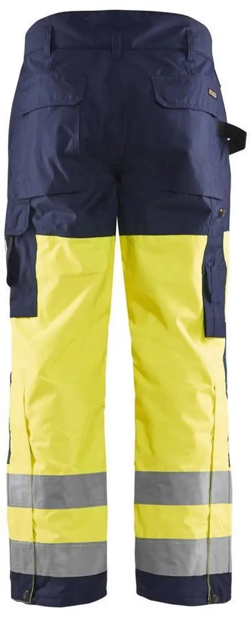 Blåkläder Winterbroek High Vis 1883-1997 C56 - Geel/Marineblauw