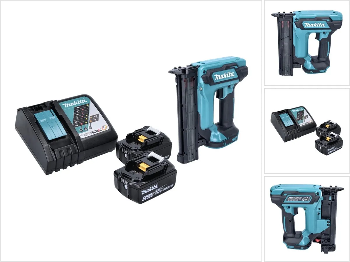Makita DFN 350 RT Staande Spijkermachine