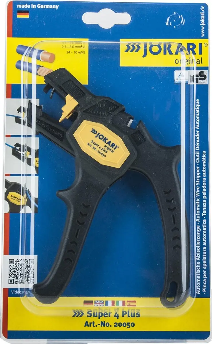 Jokari Super 4 Plus Automatische Striptang 0,2-6,0 mm² - afbeelding 6 van 6