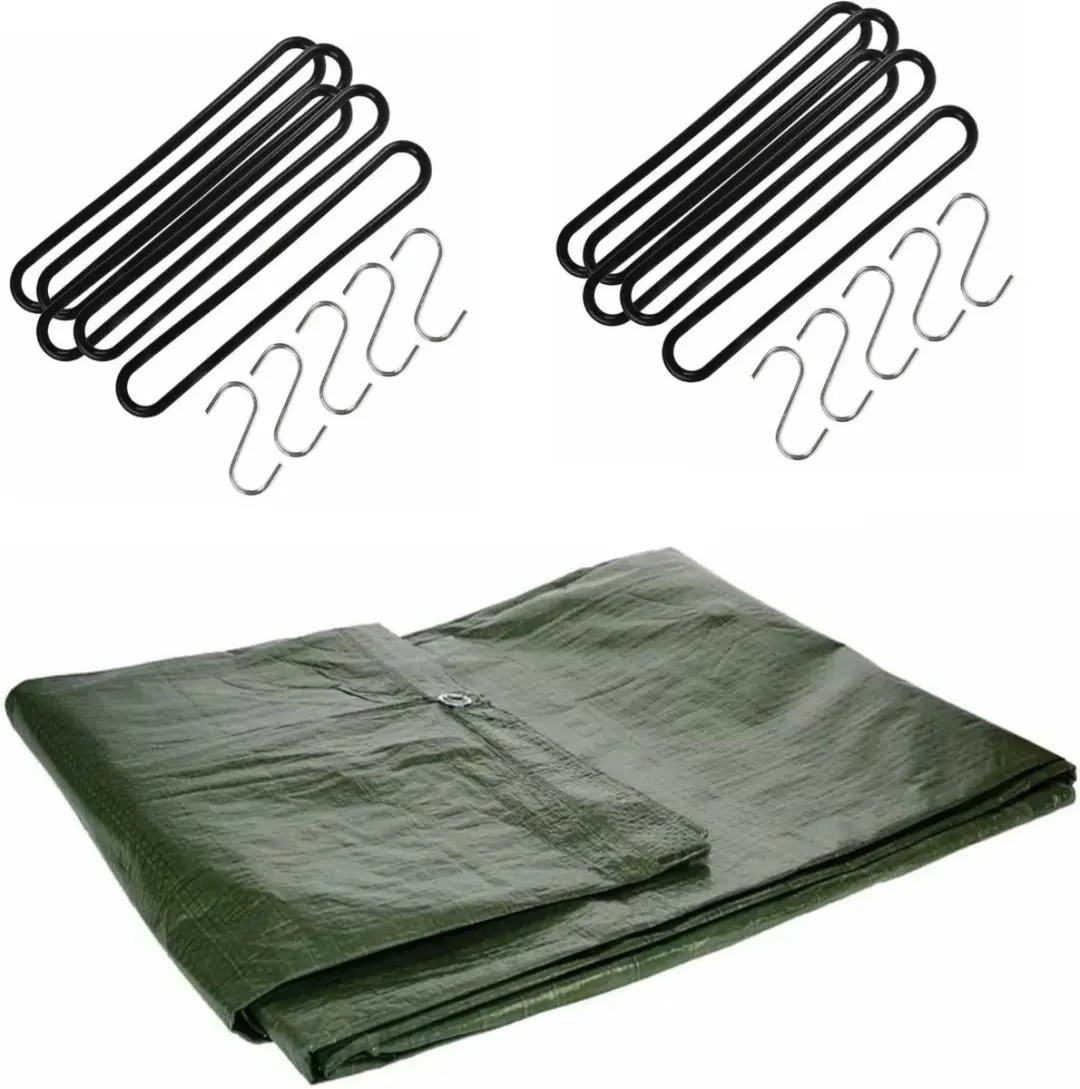 TalenTools Afdekzeil Groen 2x3m