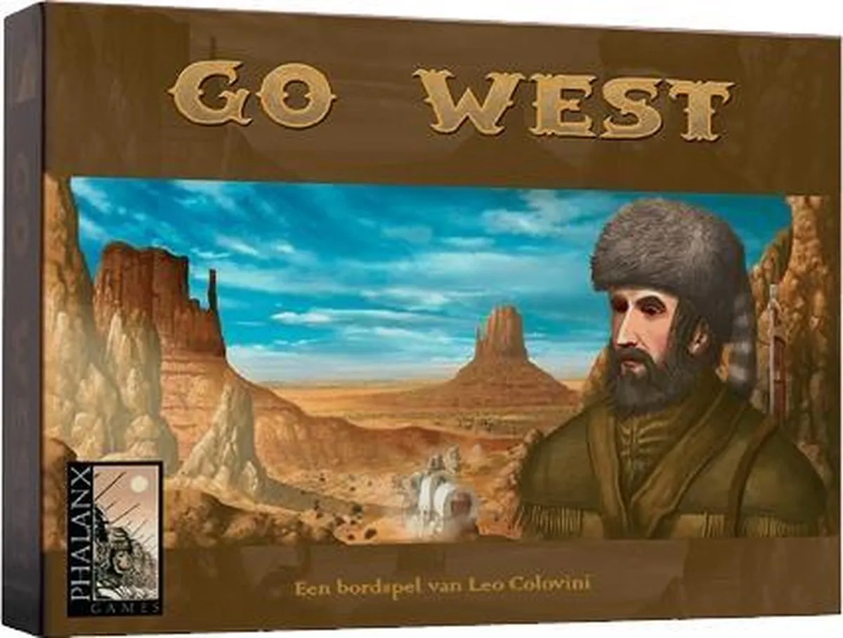999 Games Go West! Bordspel