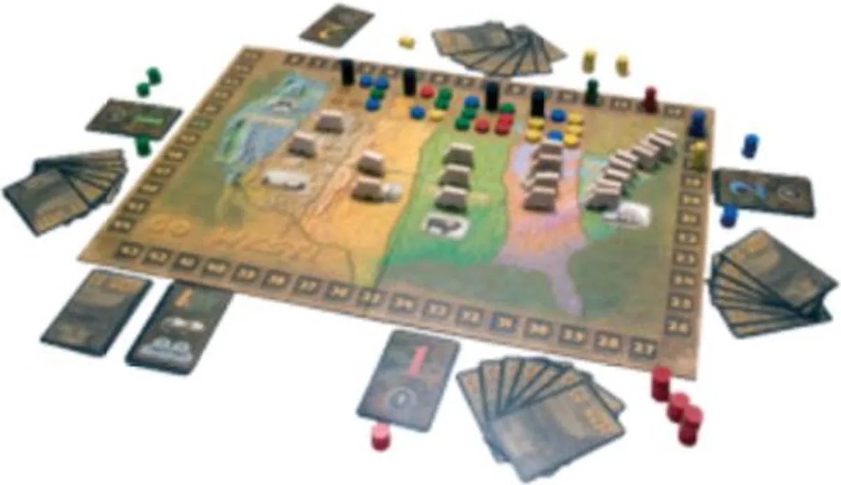 999 Games Go West! Bordspel - 2-4 Spelers