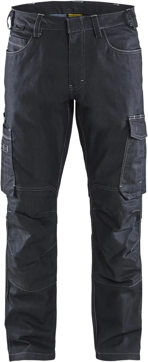 Blåkläder Service Werkbroek Denim Stretch 1439-1141 - Maat 52 - Marineblauw