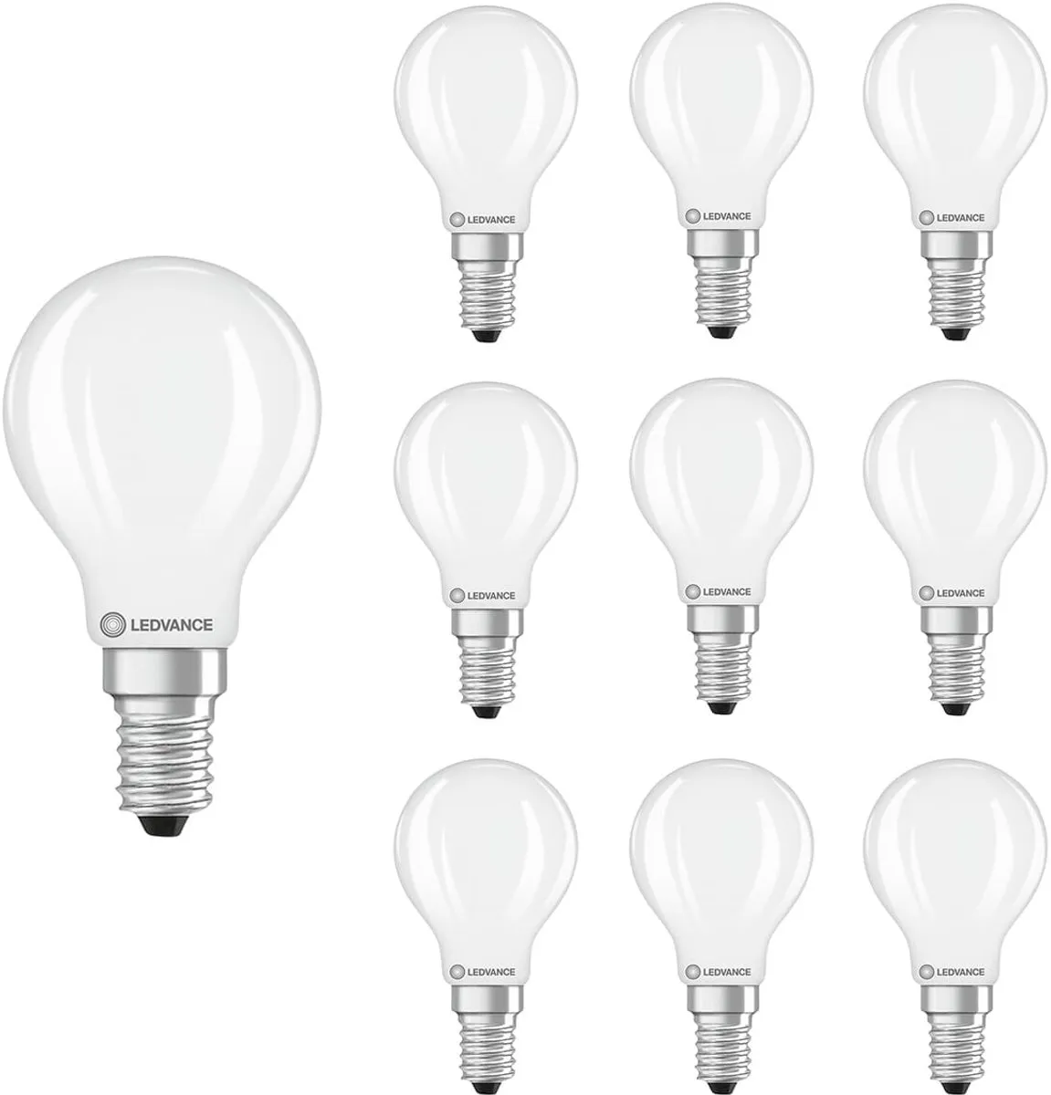 LEDVANCE LED Filament Kogellamp E14 3.4W