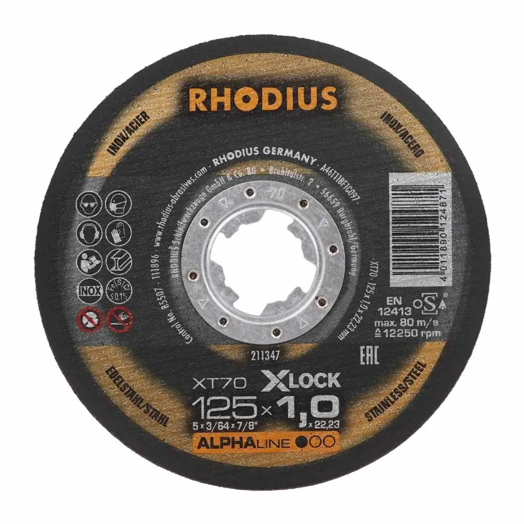 Rhodius Core XT70 Doorslijpschijf 125mm